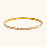 Kalista Diamond Gold Bangle