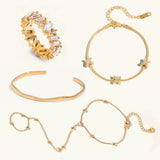 Calista Bracelet & Ring Stack Bundle