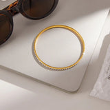 Kalista Diamond Gold Bangle