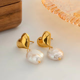 Blanche Freshwater Pearl Earrings