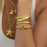 Tammy Gold Starfish Necklace