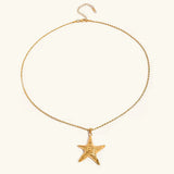 Tammy Gold Starfish Necklace
